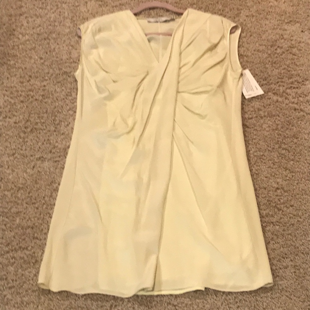 Sz6 Robert Rodriguez Wisted Silk dress Lemone Ice